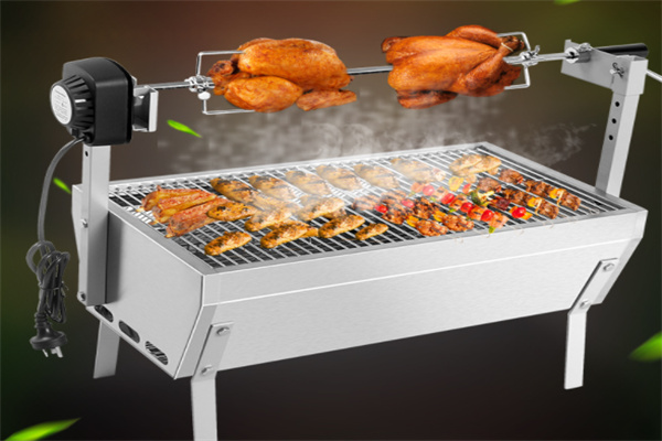 曼谷自动旋转烤鸡